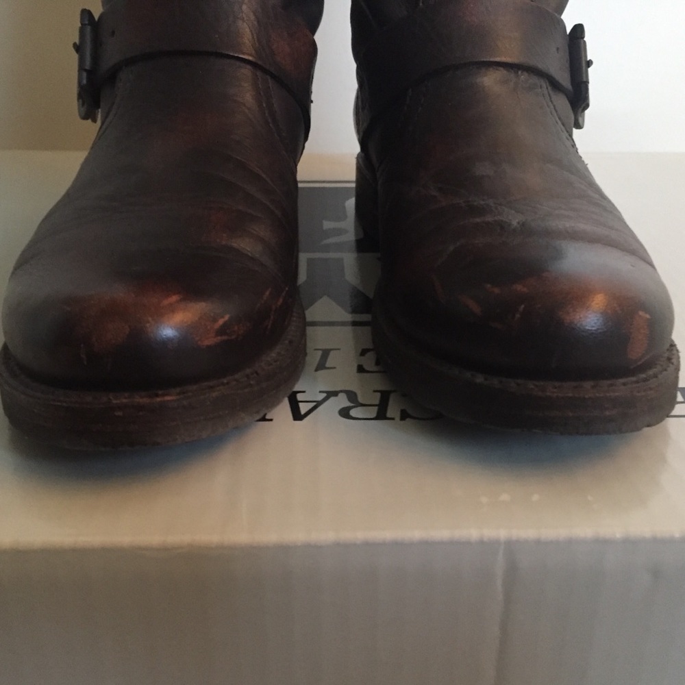 Frye Boots - Veronica - Size 9 - Brown Leather - Picture 5 of 8